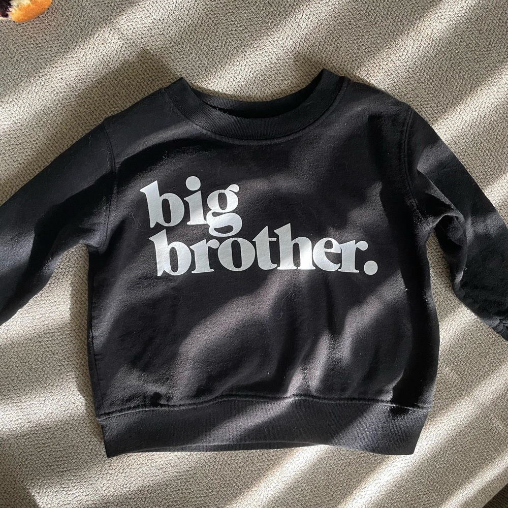 Big brother sweatshirt 2t